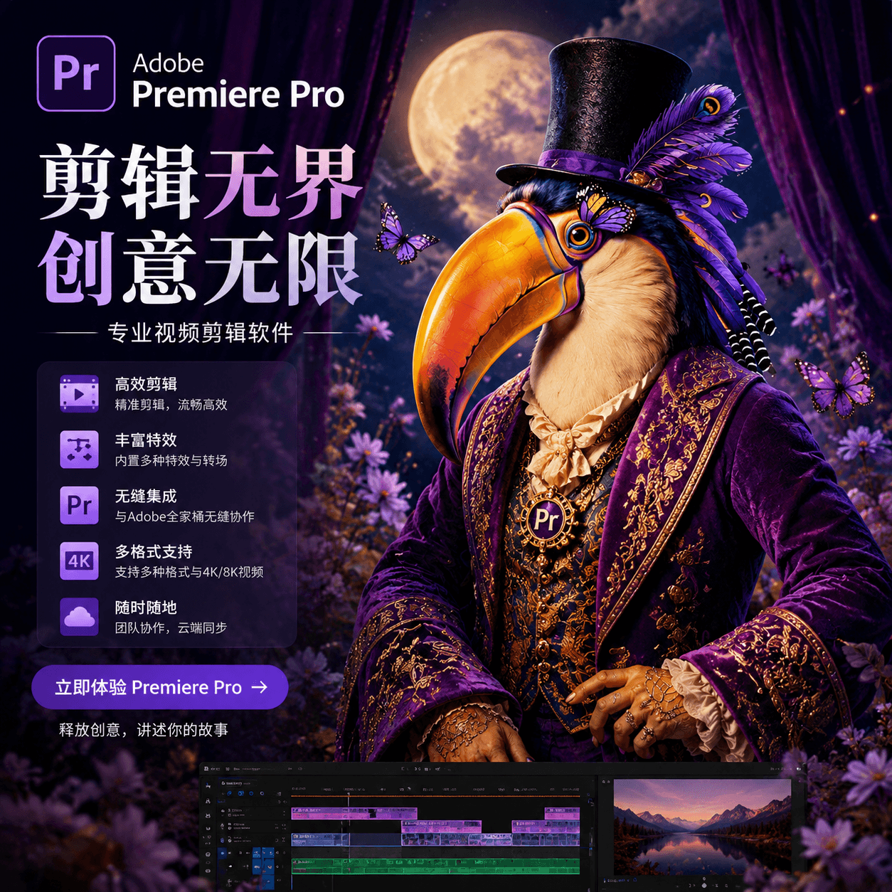 Premiere Pro界面